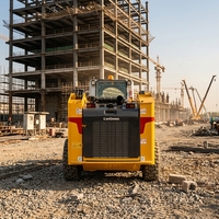 Minipala gommata LIUGONG 3858 G4 in cantiere