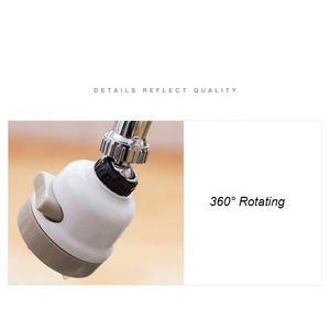 360 Rotatif Robinet De Salle De Bain Réglable D'économie D'eau Booster Universel <span class=keywords><strong>Cuisine</strong></span> Douche Tête - Product Image 4