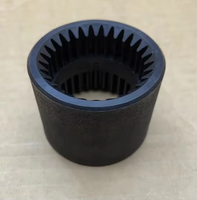 Manchon de couplage flexible en nylon, amortisseur de chocs, anneau d'engrenage en plastique pour machines à entraînement moteur