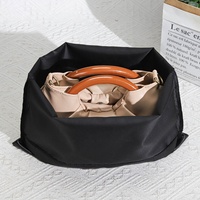 Grand sac en satin 30x40 cm avec cordon de serrage pour vêtements, chaussures, perruques, chapeaux, chaussettes – Pochette de rangement écologique en satin