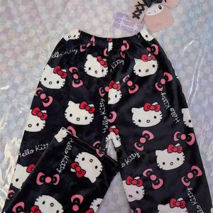 Vendita calda personalizzata Anime Kt Cat <span class=keywords><strong>pigiama</strong></span> Pants cartone animato <span class=keywords><strong>donna</strong></span> pigiami Casual casa pigiami - Product Image 4