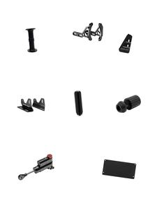 Accessori per Simulatore di Corse SIMAGIC: Supporto Anteriore MB-F / Supporto Laterale MB-S per Base Volante Serie Simagic Alpha EVO TZ046 - Product Image 1