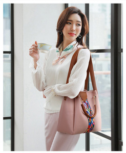 Bolso de Hombro de Moda para Mujer, Juego de 4 Piezas con Cierre de Cremallera, Estilo Preppy, Sudamérica, Norteamérica, Medio Oriente, África, Oceania - Product Image 5