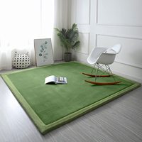 Tapis de jeu confortable et antidérapant pour enfants, grand tapis de ramper en mousse à mémoire de forme Tatami pour salon