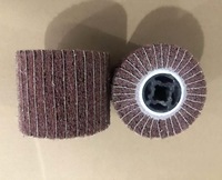 Brosse à lamelles abrasive en fibre de nylon non tissée, roue de 100 mm, épaisseur 46 # -1000 #   Grains de haute qualité pour le polissage de l'acier inoxydable