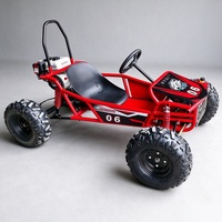 Nouveau design, karting tout-terrain à pédales de 10 pouces, personnalisable, 212cc, essence, 4 temps, puissance élevée, karting pour adultes, buggy tout-terrain