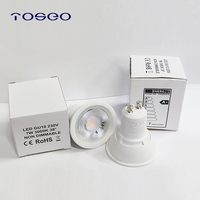 Spot LED Professionnel Gu10 7W 230V, Ampoule LED Haute Luminosité
