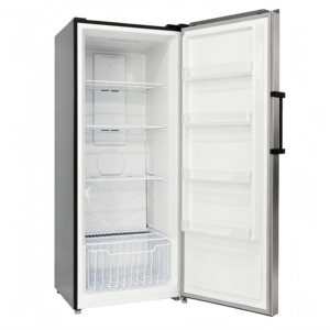 Réfrigérateur-congélateur à compresseur en acier inoxydable de haute qualité, neuf, à congélateur supérieur, économe en énergie, pour usage domestique et hôtelier - Product Image 6
