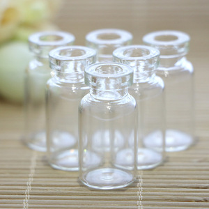 <b>Mini</b> Glass Vials 2ml 3ml 5ml For Lyophilized Powder Essential Oil Capsule <b>Bottle</b> - Product Image 1
