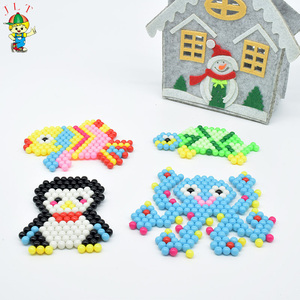 Juego de Cuentas Mágicas para Niños, Juguetes Educativos de Hama, de Hierro, de Plástico, para Desarrollar el Cerebro - Product Image 3