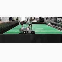 Máquina troqueladora de hoja de cinta transportadora de cilindro de aire de alta precisión con lámina de papel de plástico de película PET PP de burbujas de