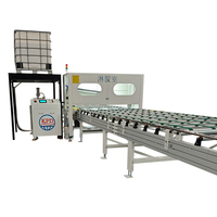 Container haus MGO/OBS SIP-Platten herstellungs maschine Wand-und Dach-Sandwich platte Klebe-und Press maschine