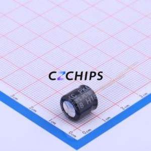 PKCEN2G100MF Through-Hole Aluminum Electrolytic <b>Capacitor</b> Through hole Component (THT),D10xL10mm 10uF 20% 400V 5mm - Product Image 2