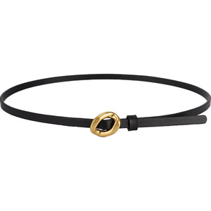 Nuevo Cinturón Delgado para <span class=keywords><strong>Mujer</strong></span>, Ajustable, Simple, Versátil, Retro, con Hebilla de Aleación - Product Image 5