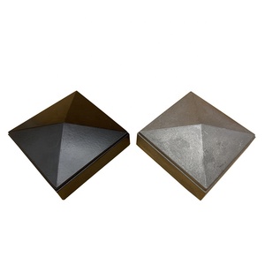 <span class=keywords><strong>Celia</strong></span>-valla de jardín de 63,5 MM, tapa de poste de aluminio para poste cuadrado de 2,5 pulgadas - Product Image 3