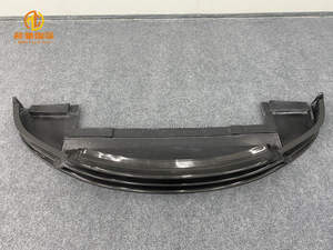 Accessoires <span class=keywords><strong>auto</strong></span> pare-chocs avant de voiture adapté au diffuseur de lèvre avant en fibre de carbone Tesla Model X - Product Image 3