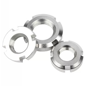 Tuerca de Seguridad M200 de Acero Inoxidable GB812, Tuerca Redonda Ranurada / Tuerca de Bloqueo - Product Image 5
