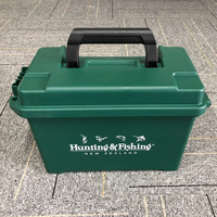 Boîte de rangement de munitions en plastique coque dure avec logo personnalisé mallettes à outils pour munitions