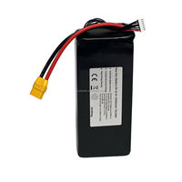 Batterie de drone à semi-conducteurs haute densité énergétique 350Wh/kg 6S 22.2V 33000mAh, pack rechargeable longue autonomie pour UAV Quadcopter