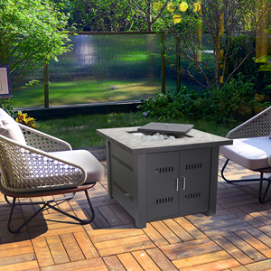 China Manufactory <strong>propane</strong> or butane <strong>gas</strong> smokeless modern round square fire pit table// - Product Image 6