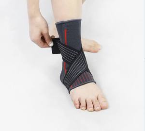 Attelle de cheville élastique réglable, manchon de compression, support stabilisateur du pied pour fasciite plantaire, tendinite d'Achille, chaussette de sport - Product Image 2