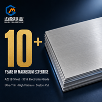Tôle en alliage de magnésium Maige AZ31B légère, 0,3-10 mm, faible densité 1,77 g/cm³, pour l'électronique 3C (ordinateurs portables, téléphones), vente en gros pour usines