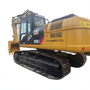 Excavatrice sur chenilles CAT329D d'occasion certifiée Japon, modèle 2020, moteur Cummins, 20 tonnes, capacité de godet de 1,2 m³, pour inspection vidéo - Product Image 1