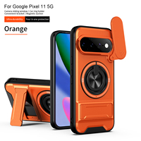 NOUVEAU Étui de téléphone magnétique 2-en-1 avec béquille, protection coulissante de l'appareil photo et anti-chute pour Google Pixel 9 PRO XL/9A/8/10A/10 PRO XL