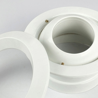 Diffuseur de jet de bille directionnel flexible en aluminium moderne pour système CVC intérieur