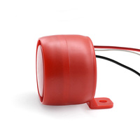 Klaxon de recul de voiture de couleur rouge 12v/24v, Offre Spéciale bip buzzer signal haut-parleur pour voiture