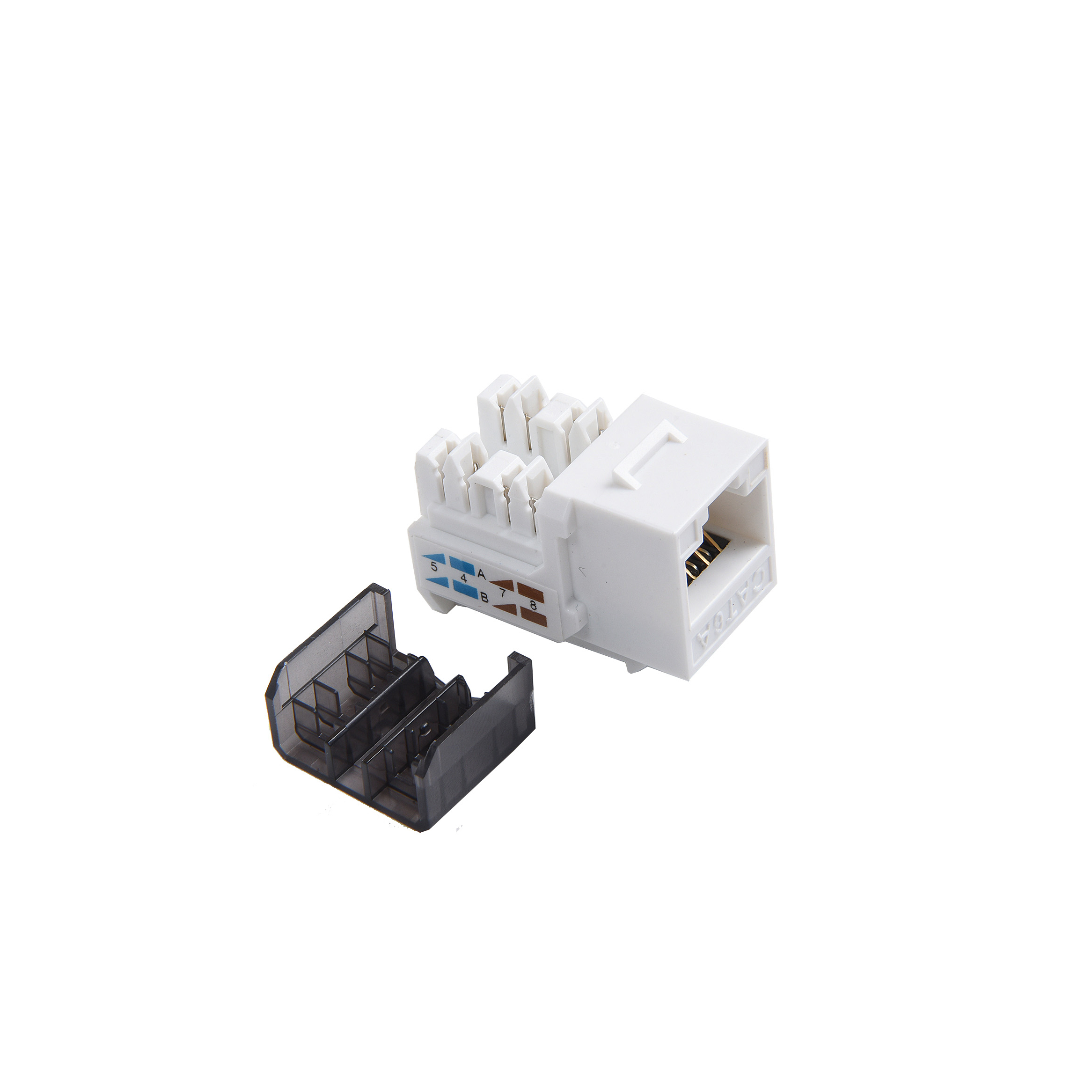 UTP 90 градусов RJ45 CAT5E cat6 cat6a keystone jack Сетевые Аксессуары
