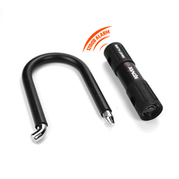 Nouveau Design Noir/Orange Fluorescent U Forme Vélo Moto Serrure IP67 Alarme U Lock