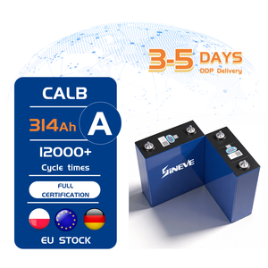 EU VOORRAAD DEJIN CALB Gotion 314Ah <span class=keywords><strong>3</strong></span>.2V Grade A LiFePO4 Cel + <span class=keywords><strong>3</strong></span>~5 Dagen Levering + Grade A Stiftgelaste + busbar + schroef + werkelijke 330Ah + - Product Image 1