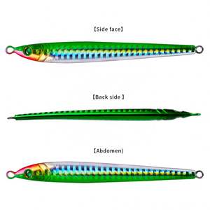 PROBEROS <span class=keywords><strong>Leurre</strong></span> de pêche Assist Jigging Hooks Leurres Metal Jig Spoons Pesca Mar Slow Pitch Jigging Lure - Product Image 3