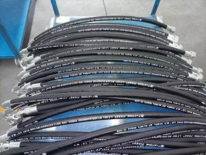 Ar trançado fio aço Mangueira ar alta pressão Mangueira borracha ar - Product Image 2