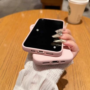 เหมาะสำหรับ Apple17 PRO MAX เคสโทรศัพท์สำหรับ iPhone 15/16สีทึบ14PLUS เคสป้องกันซิลิโคนเนื้อหนังกันกระแทก - Product Image 4