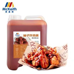 Produit populaire 10kg Sauce poulet frit à saveur de pamplemousse adapté aux frites d'ailes de poulet Service d'emballage personnalisé