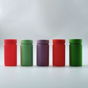 70ml-250ml HDPE Plastique Vitamine Médecine Bouteille Blanc Capsule Pot avec Lotion/Shampooing Utiliser pour Pilules Gummies Comprimés Suppléments - Product Image 2