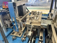 Machine de charpente en acier léger entièrement automatique DINGTUO à grande vitesse avec servomoteur C 75-150 réglable