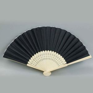 พัดไม้ไผ่สำหรับงานแต่งงานโปรดปรานอุปกรณ์เสริมงานฝีมือที่สง่างามปรับแต่งได้ - Product Image 1