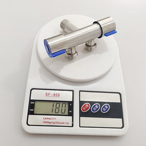 Modern Design Single Cold 304 Stainless Steel <strong>Spray</strong> Faucet Double Handle Quick Opening Spout Double Control <strong>for</strong> Hotel Bathroom - Product Image 6