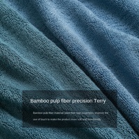 Serviette de Bain Carrée en Fibre de Bambou pour Homme et Femme, Séchage Rapide, Marque YIYI, Serviette de Maison avec Broderie, Vente en Gros, Coffret Cadeau
