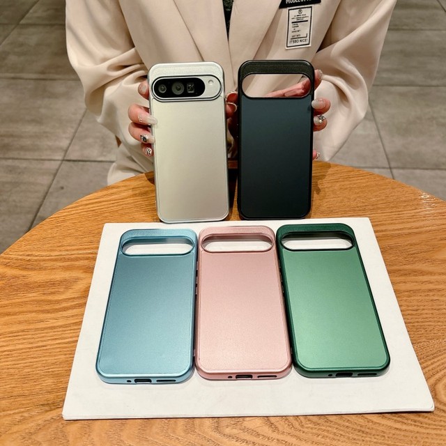 AG Matte Rugged Protective Back Phone Case for Google Pixel 9 Pro XL 5G 9A 8A 7A 8 7 Shockproof Bumper Plain Frosted Cover