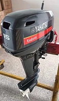 Motor Tempel YAHATSU 15hp 2 Tak Enduro untuk Kapal, Kompatibel dengan Motor Kapal dan Suku Cadang Asli YAMAHA