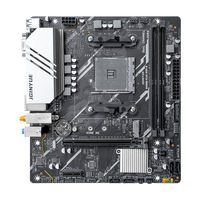 JGINYUE B450M PLUS WIFI-B Motherboard DDR4 M-ATX Desktop Mendukung Prosesor Seri AM4 1000 2000 3000 4000 5000