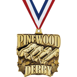 Usine Fabricant Métal Artisanat pour Souvenir En Alliage De Zinc Insignia Awards Logo Personnalisé Derby Médaille Décoration Racing Médaillon - Product Image 2