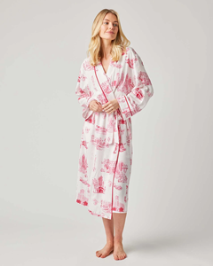 Fabricante de Pijamas Impressão Completa Conjunto de Pijamas de Algodão Luxuoso para Mulheres em Viscose de Bambu 2 Peças Roupas Femininas - Product Image 5