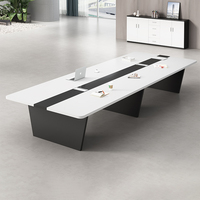 Mobilier de bureau Ensemble de bureau Table de bureau pour salle de conférence Table de réunion Tables de conférence modernes