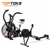 TOPTONS Appareil de cardio-training combiné Air Rower et Ski Erg magnétique, certifié CE, pour usage commercial, OEM
