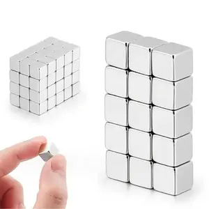 Permanent Strong N52 Magnetic NeodymiumMagnets Permanent Block Magnet N35 Square Magnets